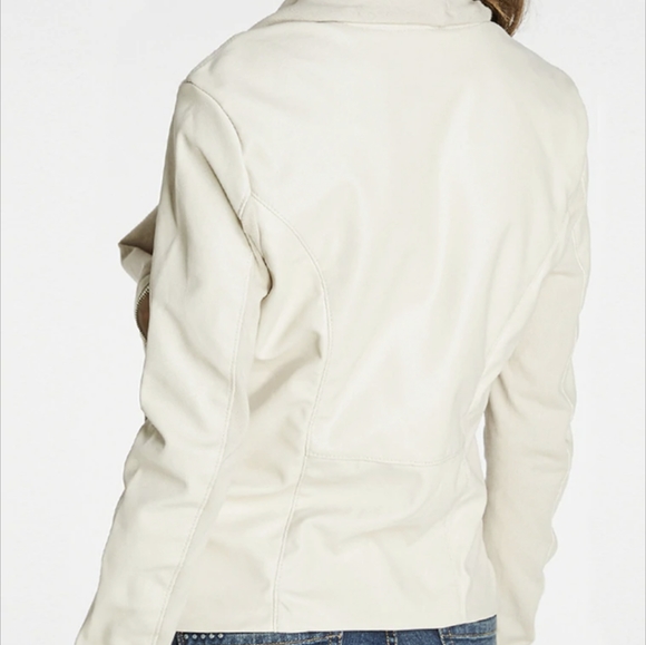 ❤️ BLANKNYC Off White Zipper Jacket Sm - Picture 12 of 13